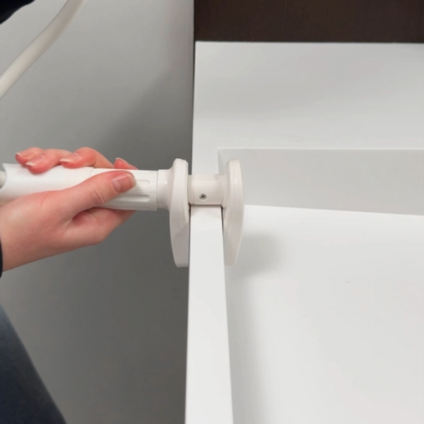 TAURO PRO LINE – Föhnhalter für Handfön oder Fönschlauch – verstellbar & drehbar